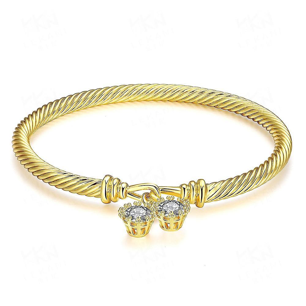 Bracciali intarsiati in zircone creativo Bracciali intrecciati alla moda Ultimi tre giorni