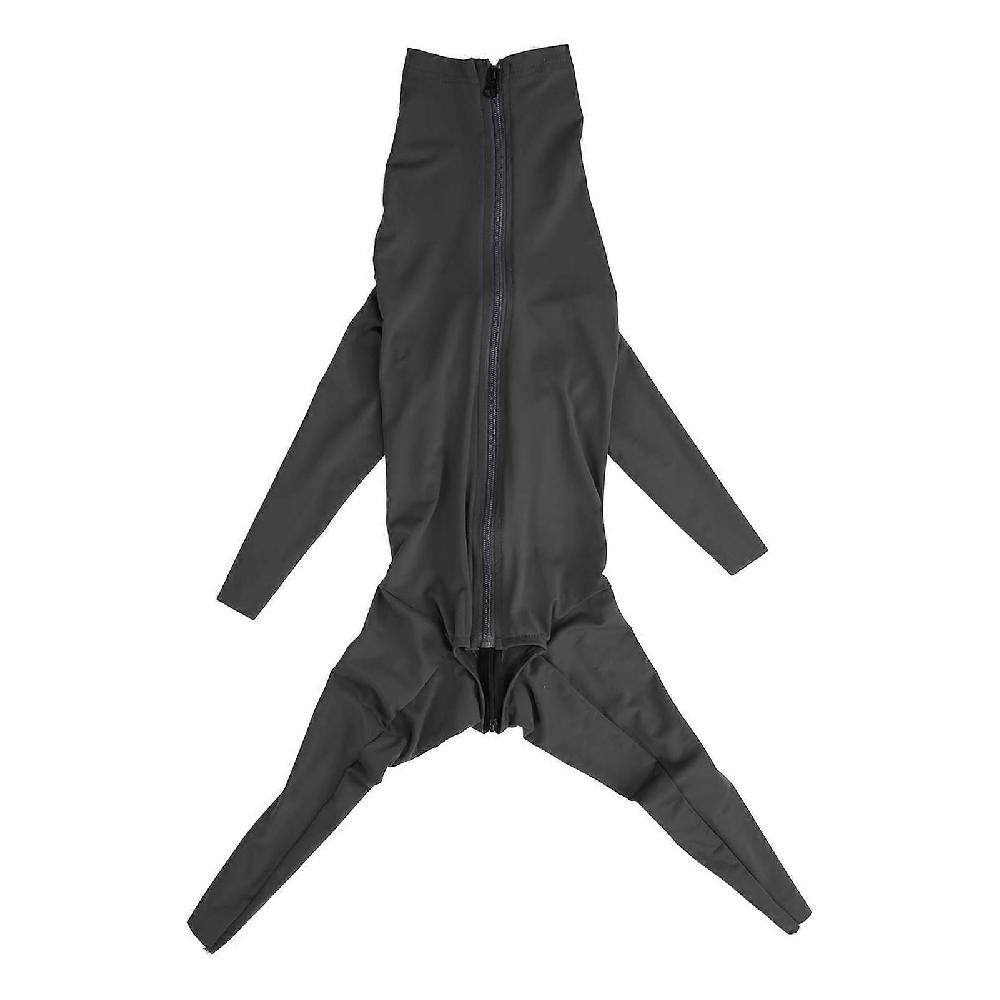 Dog Full Coverage Jumpsuit Elastic Prevent Shedding Dog Bodysuit for Post Operative XL