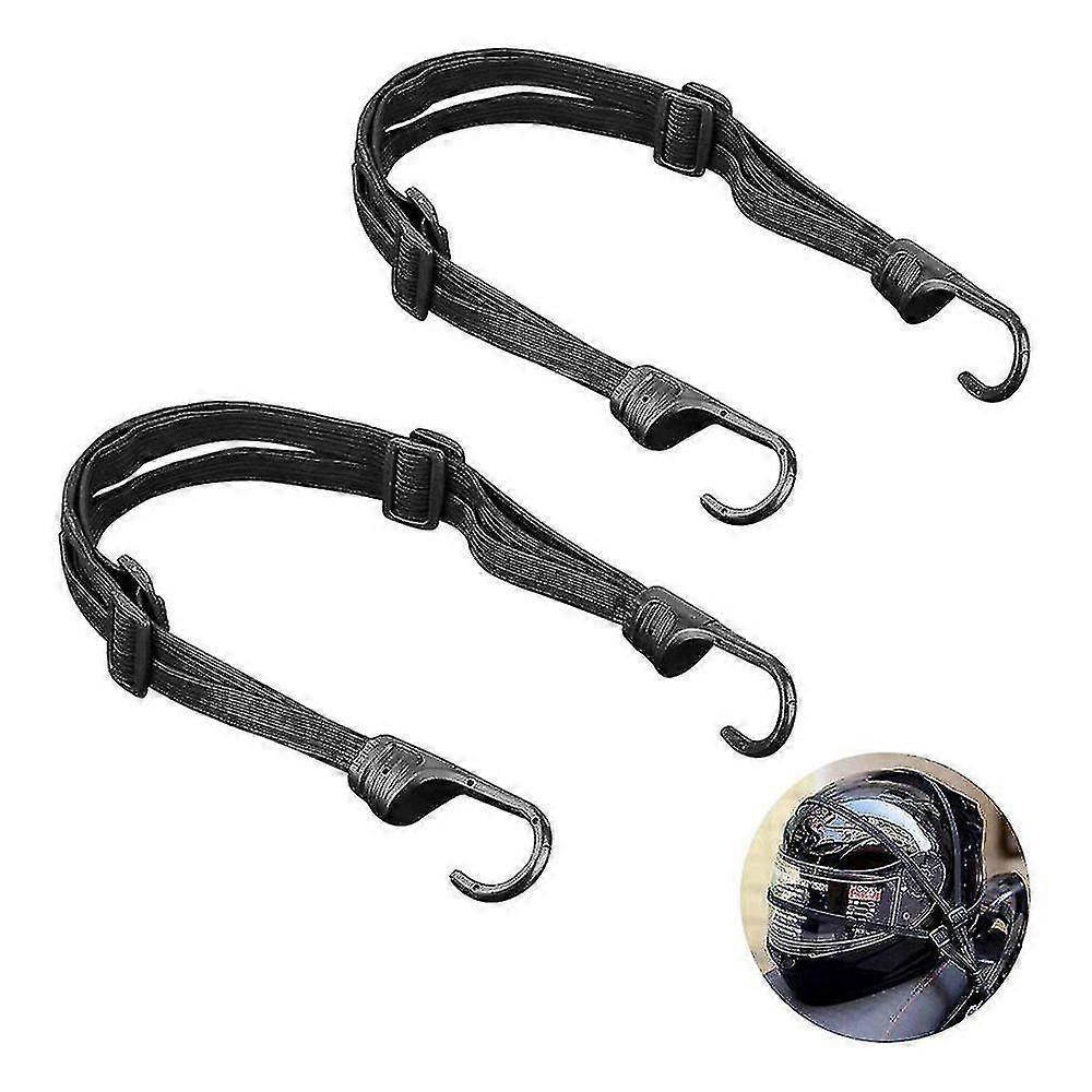 Pack Of 2 Lashing Straps Bicycle Luggage Straps Elastic Lashing Straps With Hook Adjustable Luggage Rack Bicycle Strap For Motorcycle Helmet Bicycle L Promozione Limitata