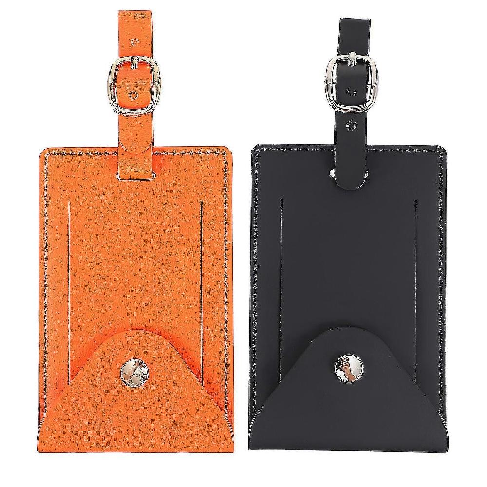 2pcs Luggage Tags Case Baggage Tags Multifunctional Baggage Tags For Travel Convenienza