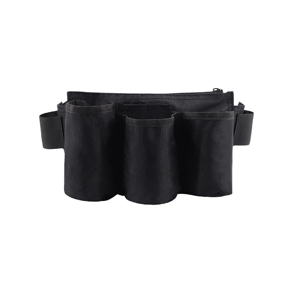 Tool Pouch Waist Belt Bag Sturdy for Housekeeping Gardening Maintenance Tool Black In Vendita
