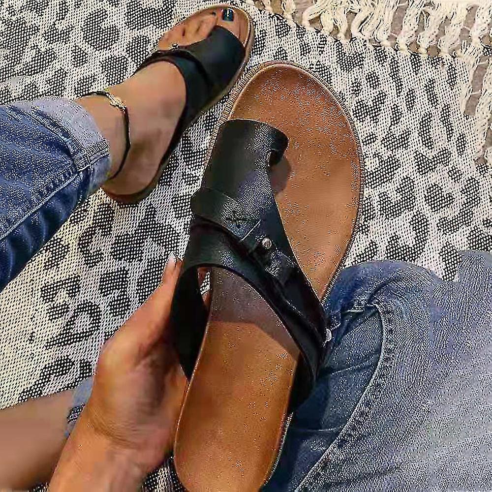Donne Ortopediche Bunion Correction Flat Slippers Flip Flop One Toe Sandals Shoes Flash Sale