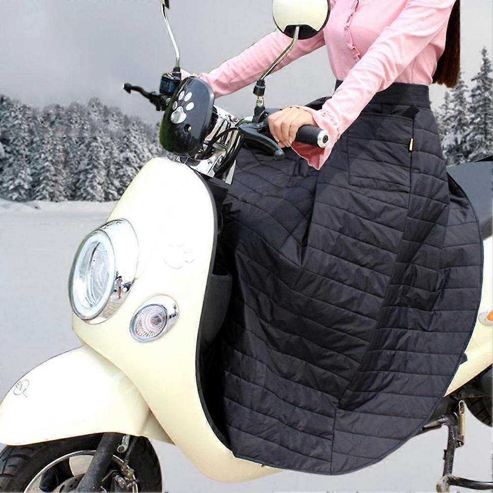 Anti-wrinkle Scooter Leg Cover Windproof Apron Waterproof Motorcycles Windshield Quilts Thin Cotton Rainproof Skirt Blanket Comprane uno, ottenene uno gratis