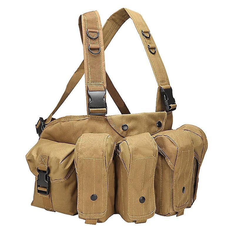 Tactical Vest Airsoft Ammo Chest Rig Ak 47 Magazine Carrier Combat Tactical Military Vest