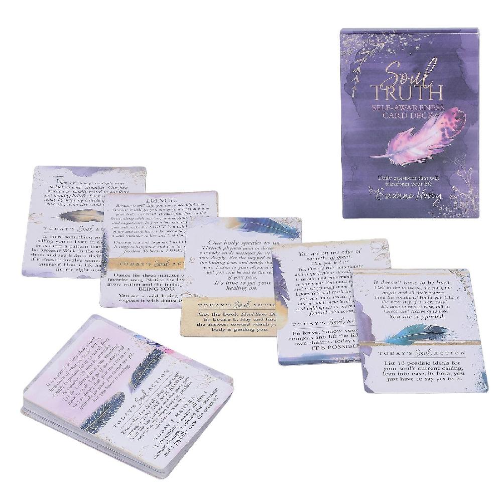 Spiritual Guidance Tarot Card Deck - Self Awareness Portable Holiday Party Board Game Vendita Calda