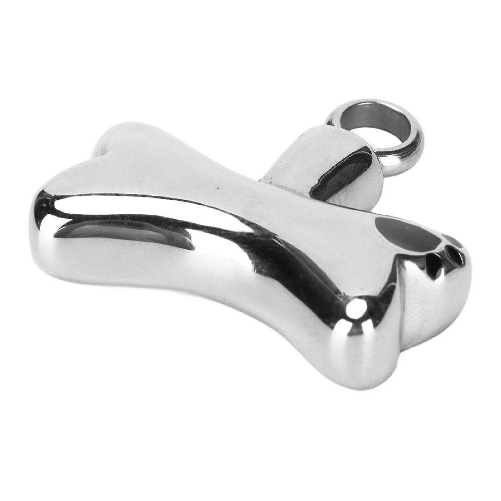 Pet Cremation Jewelry Openable Stainless Steel Urn Pendant for Dog Cat Ashes with Paw Print I Più Venduti