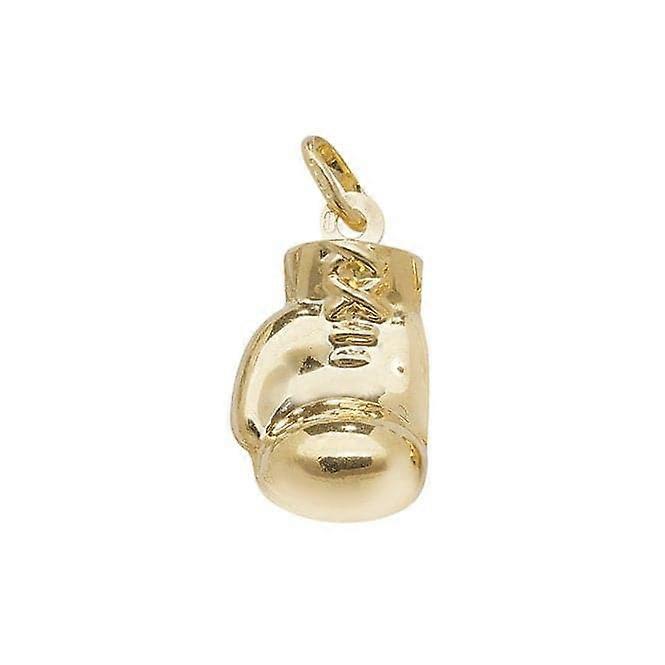 Ciondolo guantone da boxe grande in oro giallo 9ct PN260