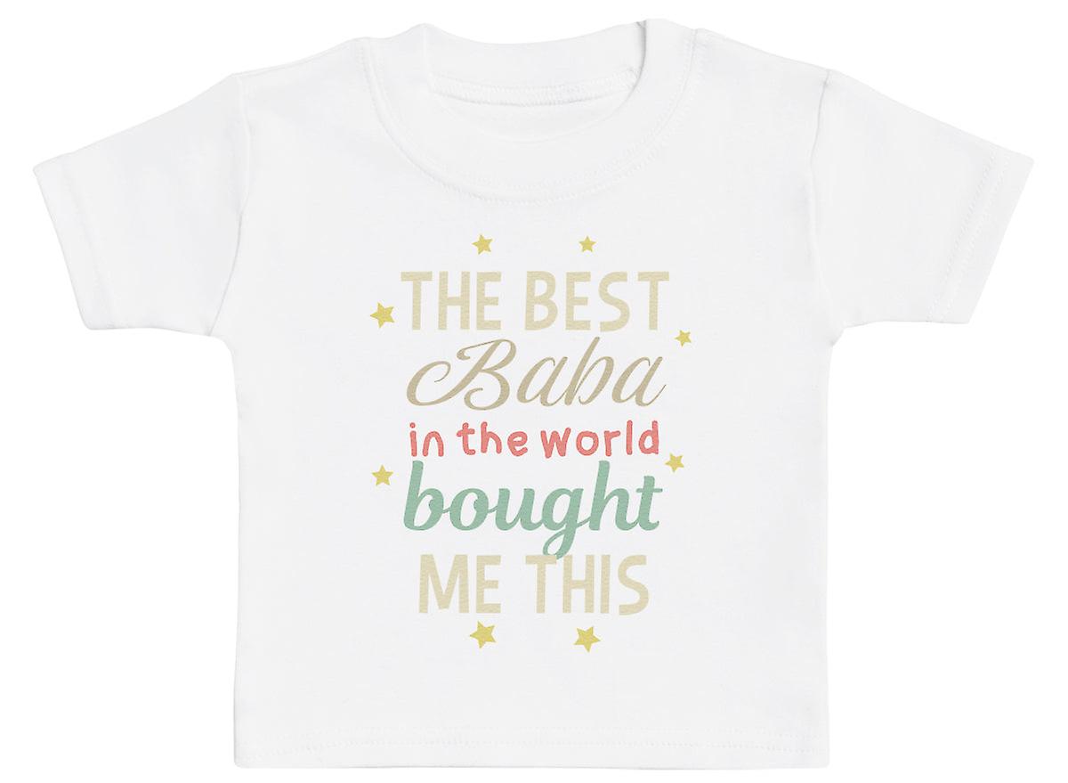 Best Baba Bought Me This - T-shirt per bambini Awo-19760 Nuova