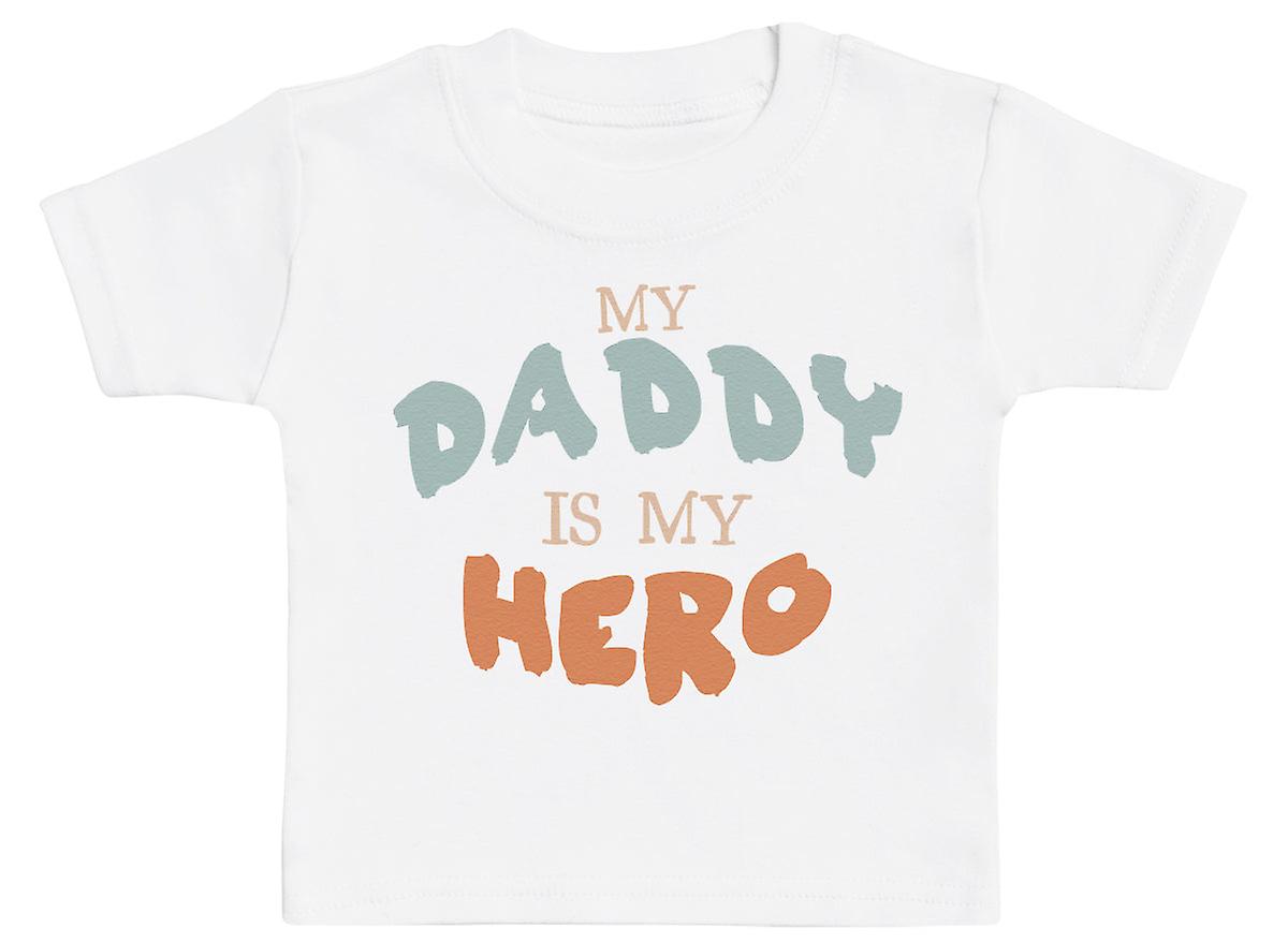 Daddy My Hero - Maglietta per neonato Awo-03728