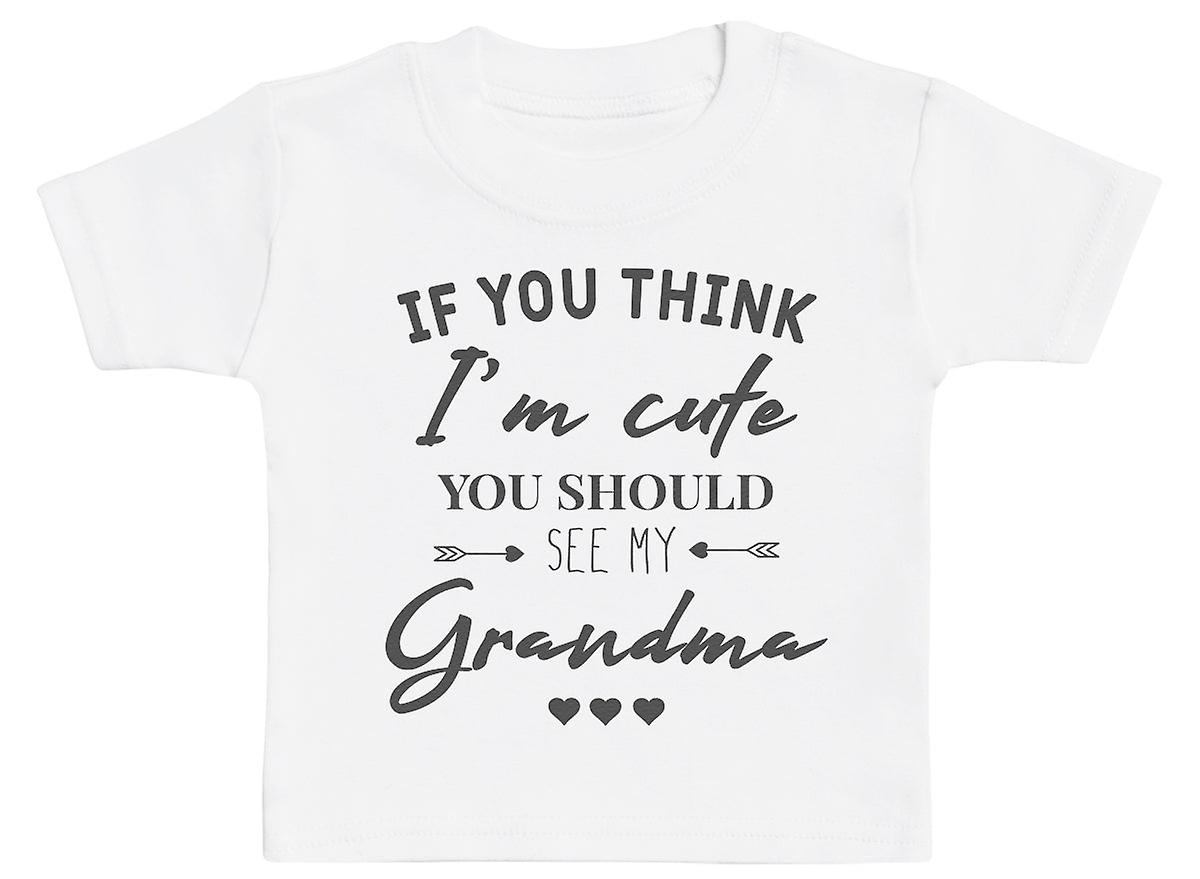 Cute Grandma - Maglietta per bambino Awo-67760 Vendite stagionali