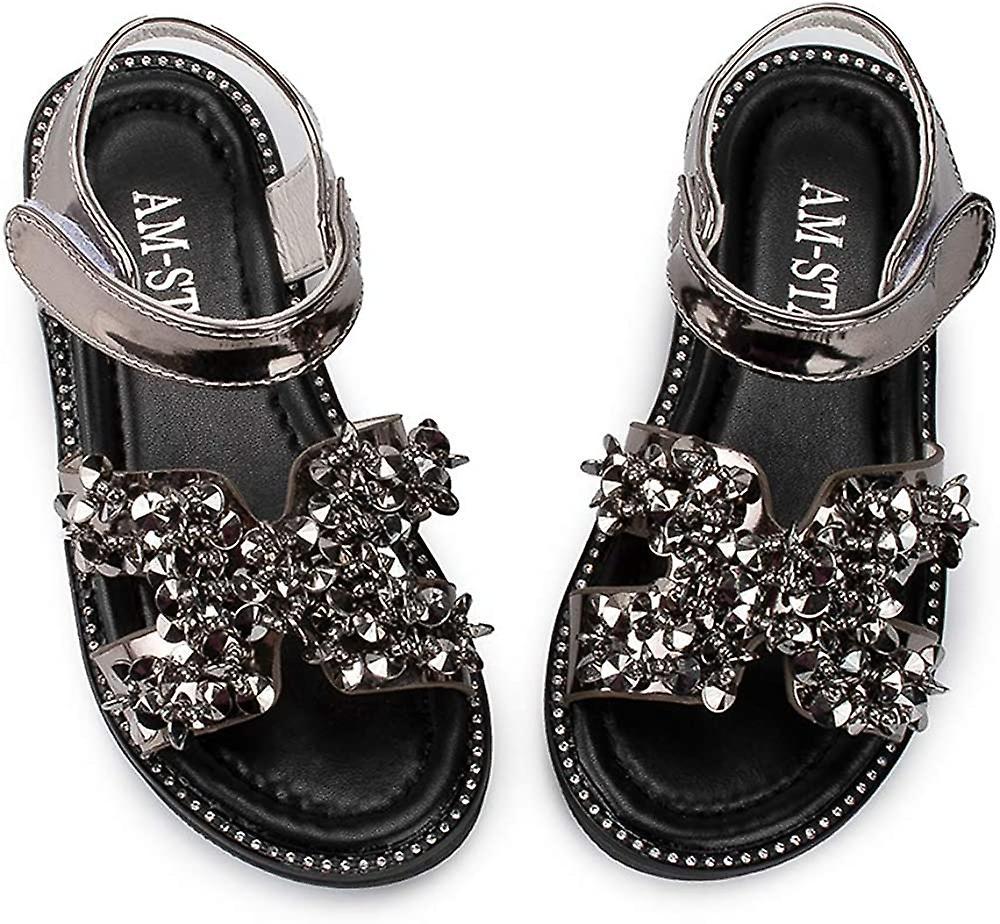 Baby Toddler Boys Girls Summer Sandals Slip-on Open Toe Beach Pool Slides Sandals Little Kid Non-slip Soft Rubber Sole Princess Flat Shoes Offerta San Valentino
