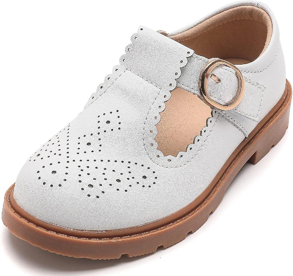 Girls Dress Shoes Mary Jane Flats Party Wedding School Shoes (toddler/little Kid/big Kid) Sconti VIP