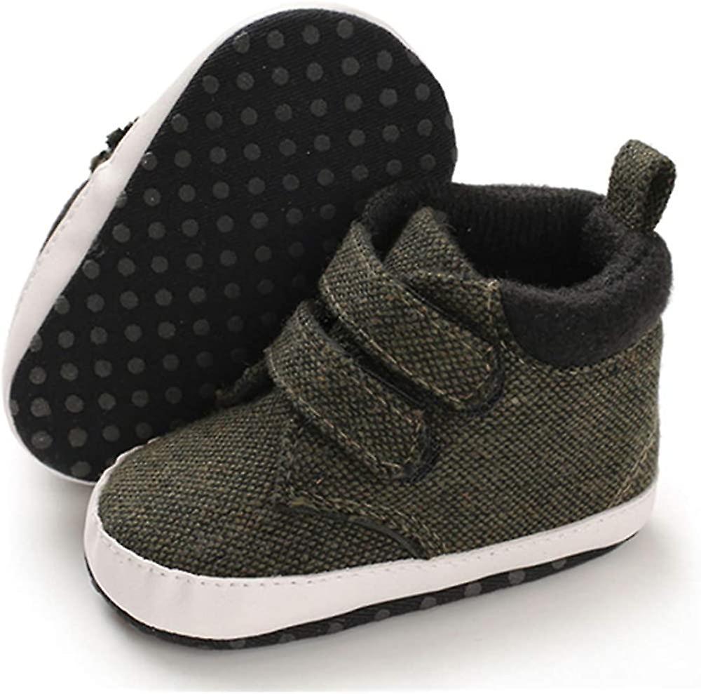 Baby Boys Girls Sneaker 2 Straps Non Slip Infant Toddler First Walker Crib Tennis Dress Walking Shoes With Socks 3-18 Months Super Saving Price