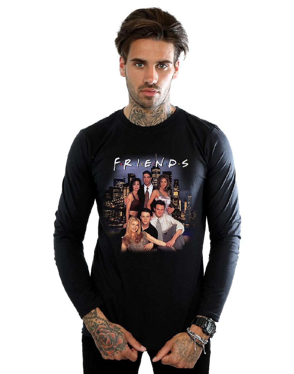 Friends Men's Homage Group Photo Long Sleeved T-Shirt Sconto di tempo limitato