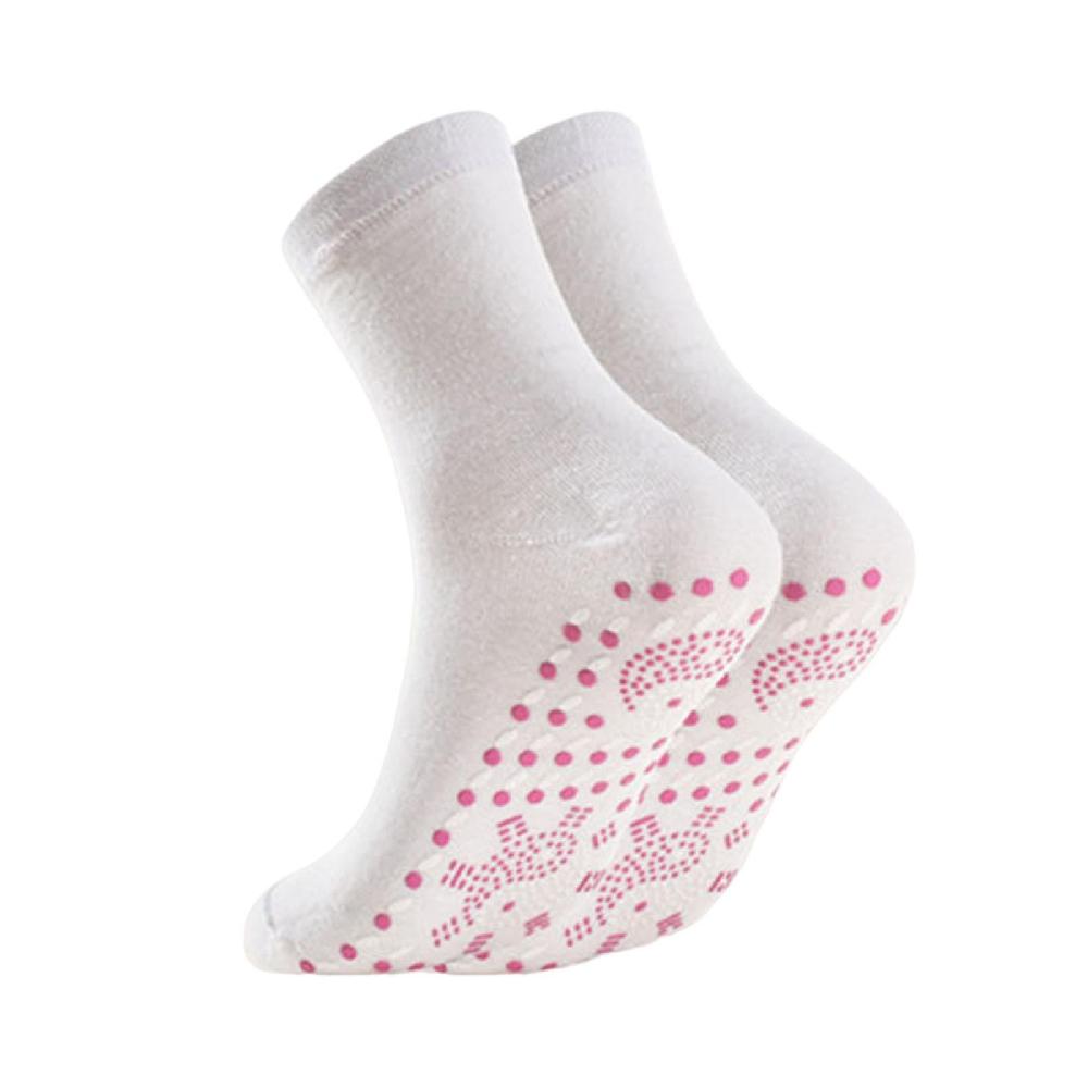 Calzini di terapia di autoriscaldamento in cotone Cabina calda a maglia spessa Calzini morbidi dell'equipaggio accogliente per regalo di compleanno di San Valentino Solo un giorno rimasto