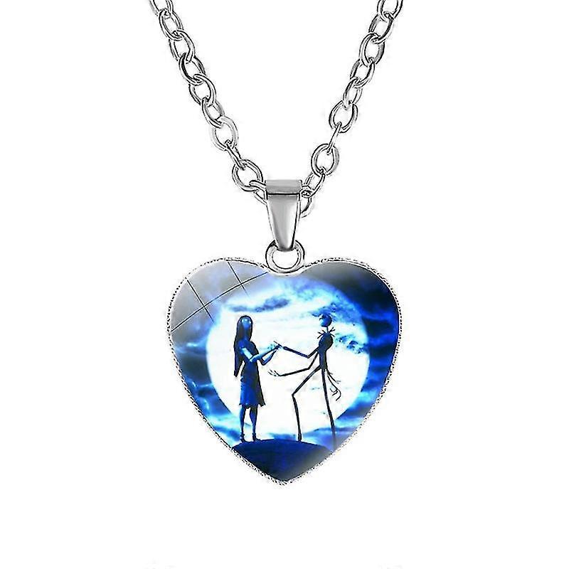 1pc Vintage Men's Heart Halloween Surprise Jewelry Gift Christmas Horror Night Pendant 62060301-Model code 27316 Sconti questo mese