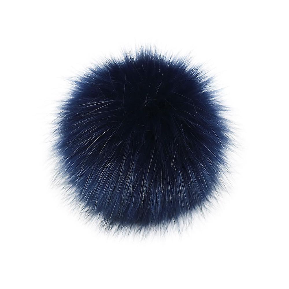Cappelli da maglia fai-da-me Accessires-finta pelliccia finta Pom Pom Ball con pulsante a pressione Rilascio limitato