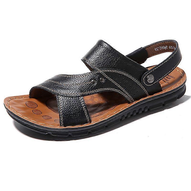 Men's sports leather sandals Outdoor sandals Consegna Veloce