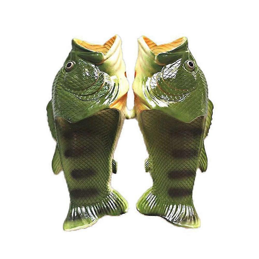 Green Fish Slippers Beach Shoes Non-slip Sandals Creative Men And Women Casual Shoe Affare Del Giorno