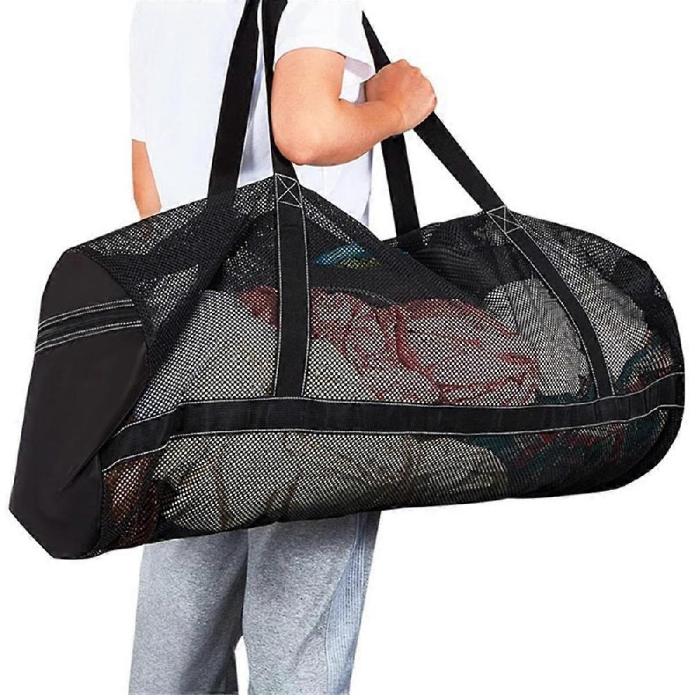 Mesh Scuba Dive Gear Bag Foldable Mesh Duffle Beach Tote Bag for Snorkeling Spearfishing Swimming Travel Gym Vendite stagionali