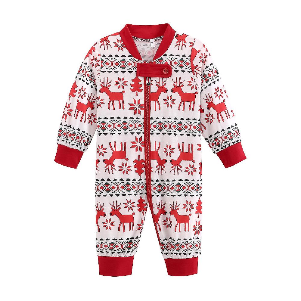 Christmas Family Matching Pajamas Pajamas Suit Holiday Children's Pajamas-18m Negozi Online